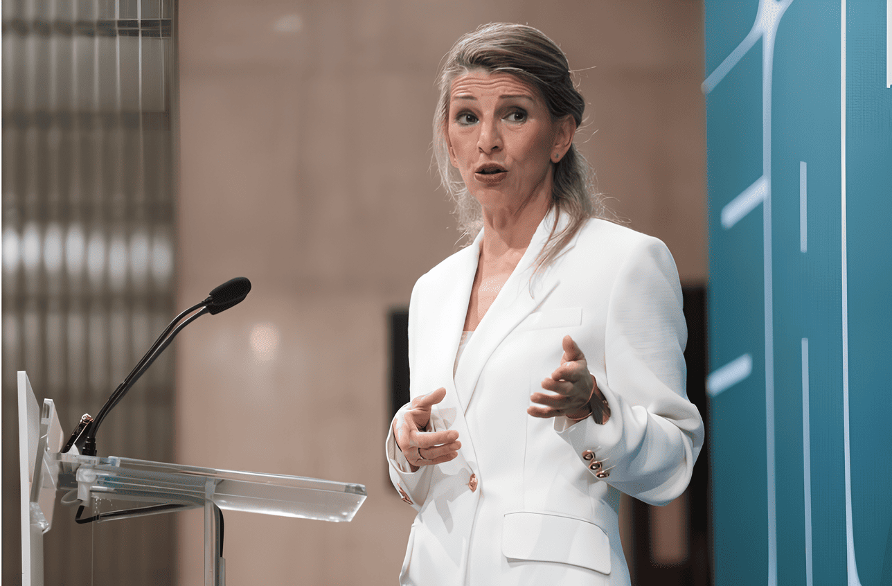 Ampliación de permisos laborales por duelo y cuidados paliativos. Yolanda Díaz. Vicepresidenta de Trabajo y Economía Social