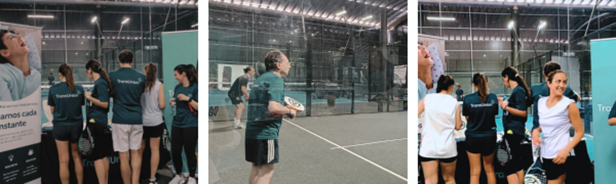 torneo de pádel solidario TransUnión empleados Fundación porqueViven
