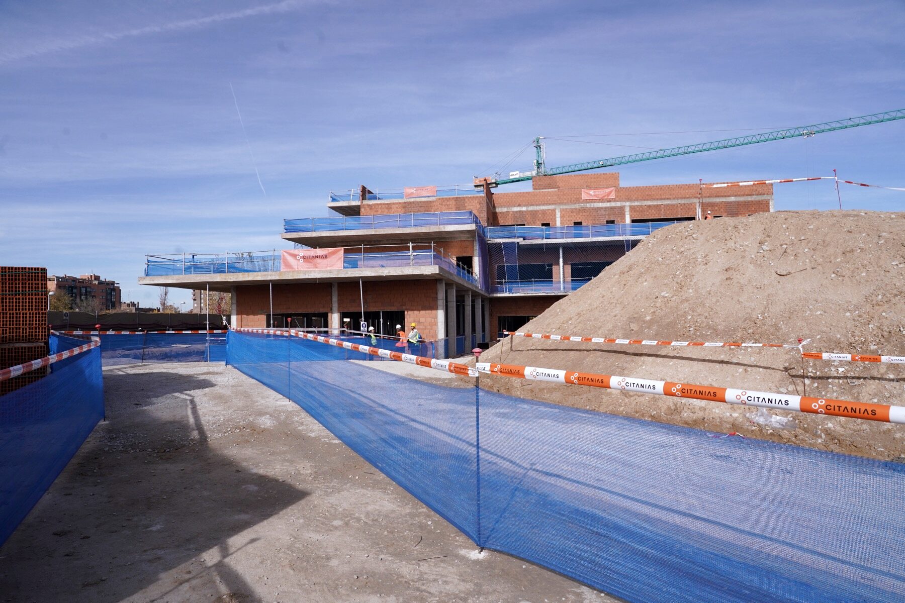 Construcción del CAPPI · Las obras del CAPPI (noviembre de 2025)